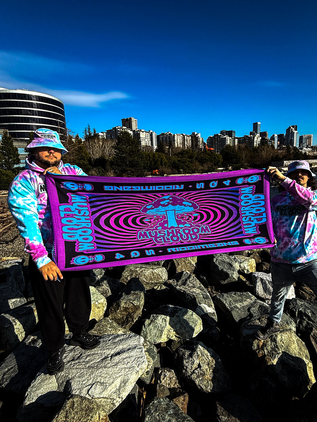 Mushroom Cloud Pashmina